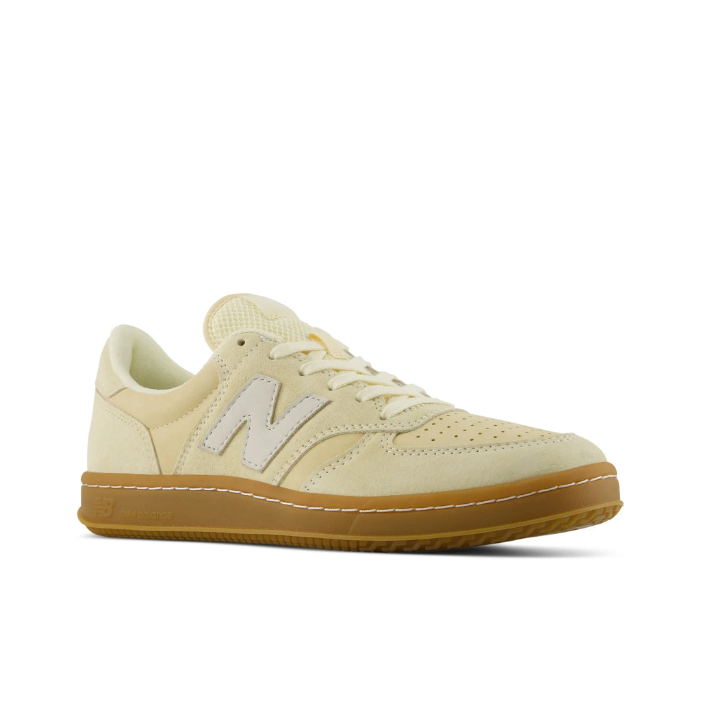 NEW BALANCE 500 Calcium: ベージュ スニーカー レディース