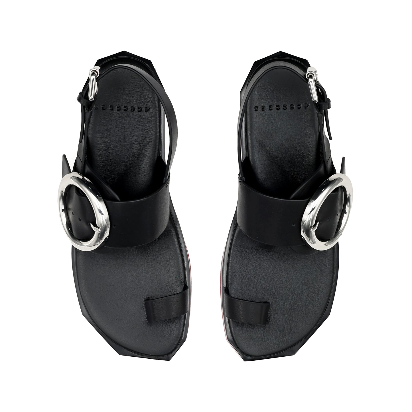 4CCCCEES | サンダル | レディース | FOLLIN TORUS ブラック | 春夏