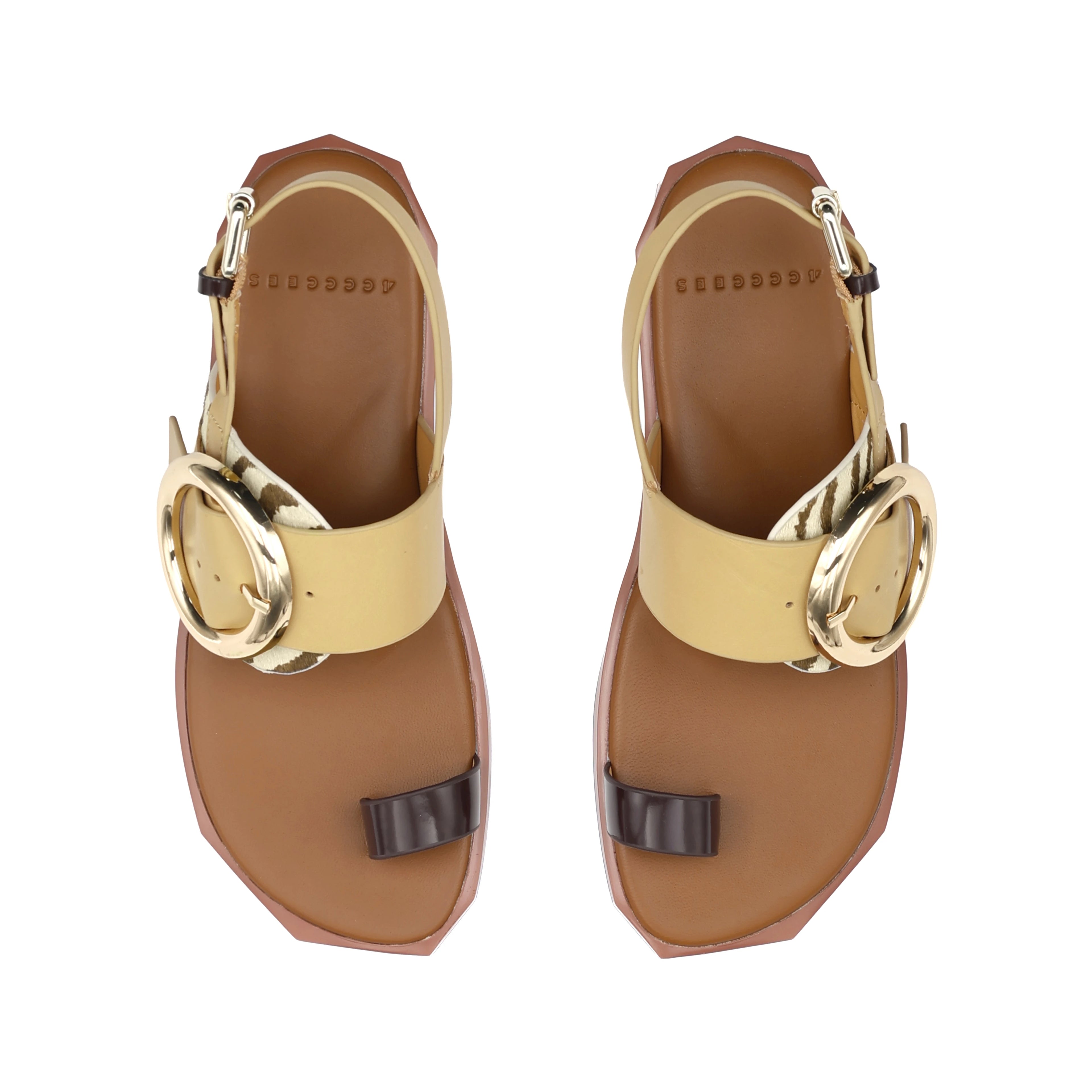 4CCCCEES | САНДАЛИИ | ЖЕНЩИНЫ | FOLLIN TORUS ZEBRA MIX | ВЕСНА ЛЕТО