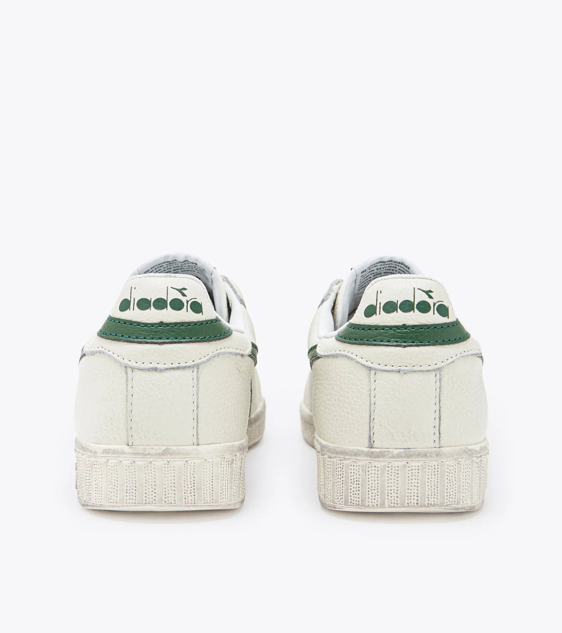 DIADORA | КРОСІВКИ УНІСЕКС | GAME L LOW WAXED WHITE & GREEN | БІЛА