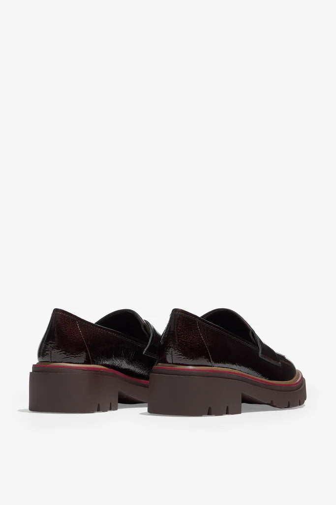 REGULAR EL CEL | MOCASINS DONA | GINEVRA ROCK BORDEAUX | VERMELL