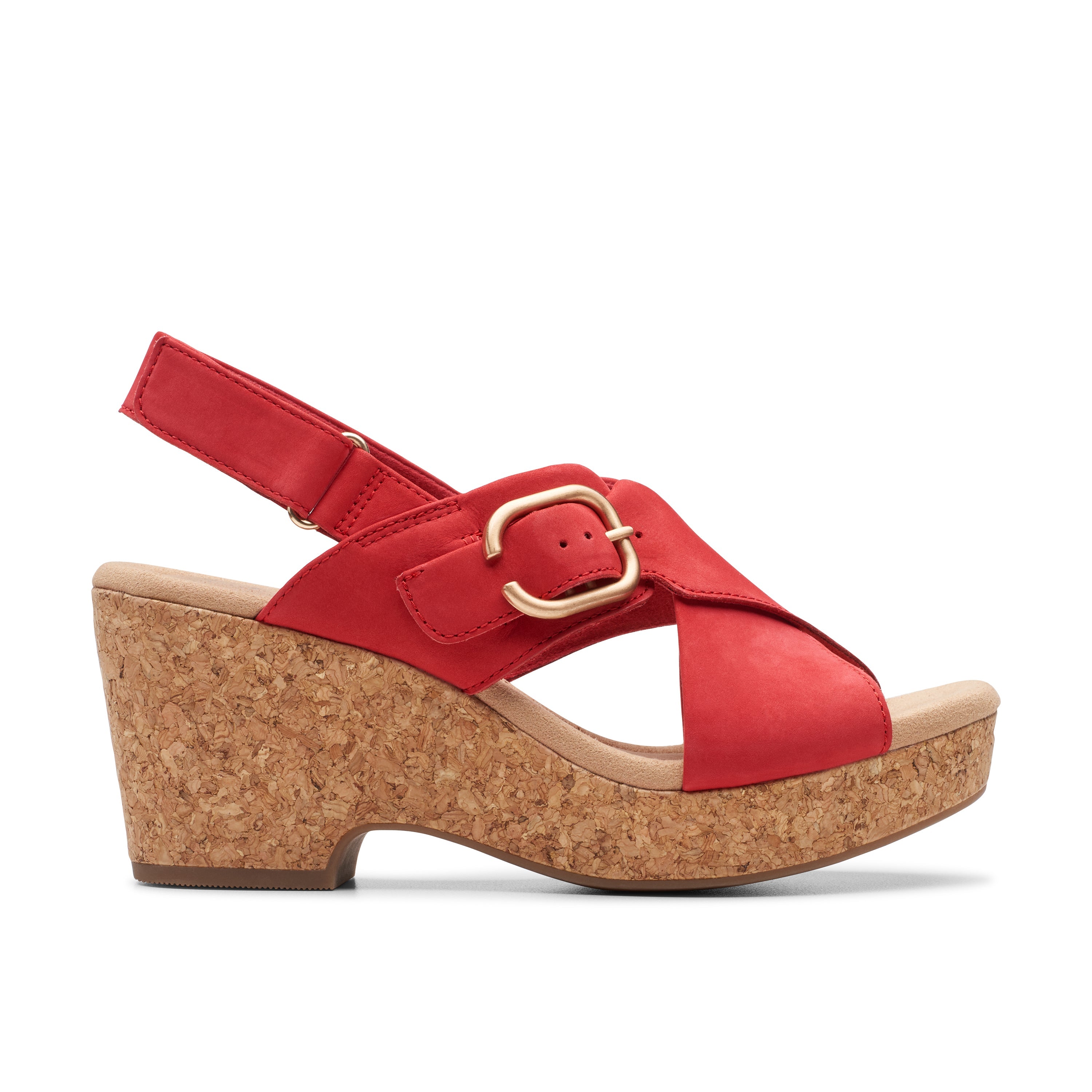 Clarks hot sale nubuck sandals