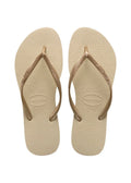 HAVAIANAS | CHANCLAS | MUJER | SLIM LIGHT GOLDEN | DORADO
