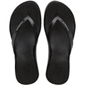 HAVAIANAS HIGH Platform II Black: zwart slippers voor dames