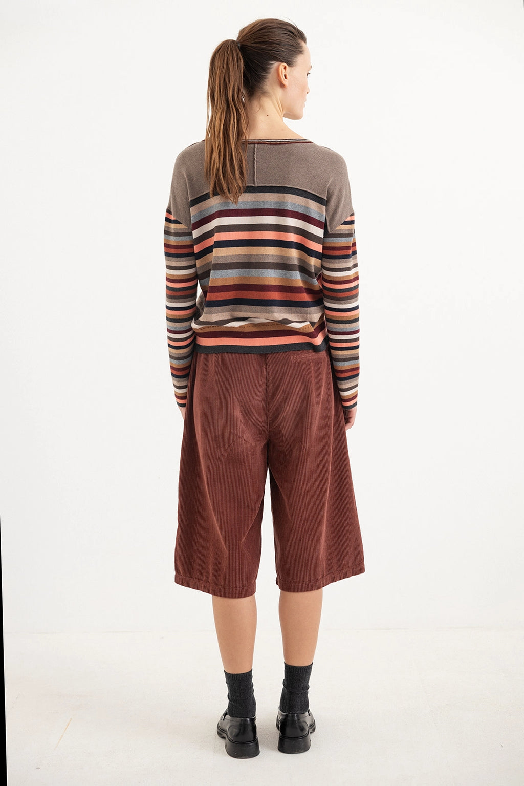 PROJECT AJ117 HIGO DK22-263 Russet Brown: marrone pantaloni da donna
