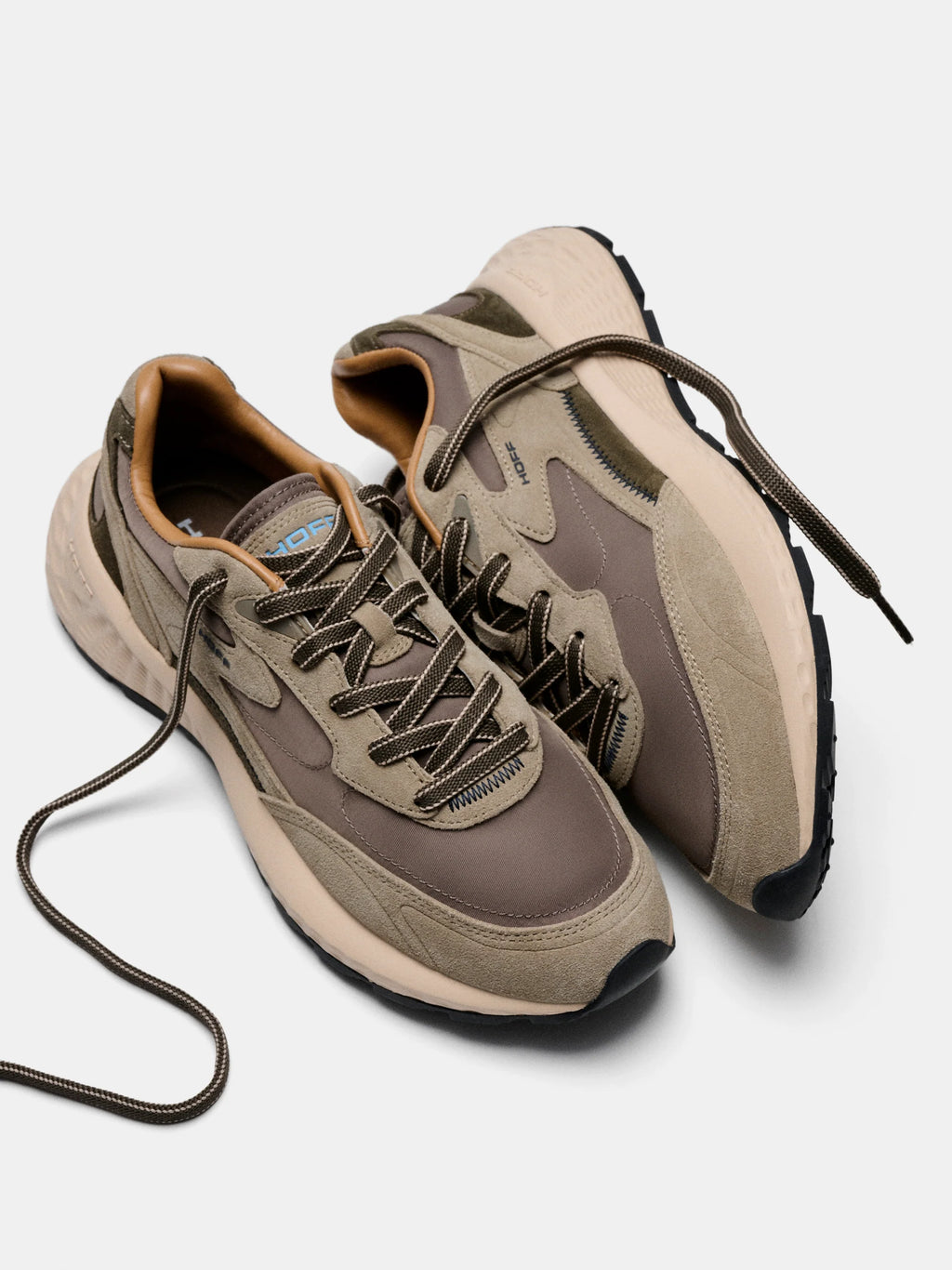 HOFF CITY MKII Khaki: caqui trainers unisex