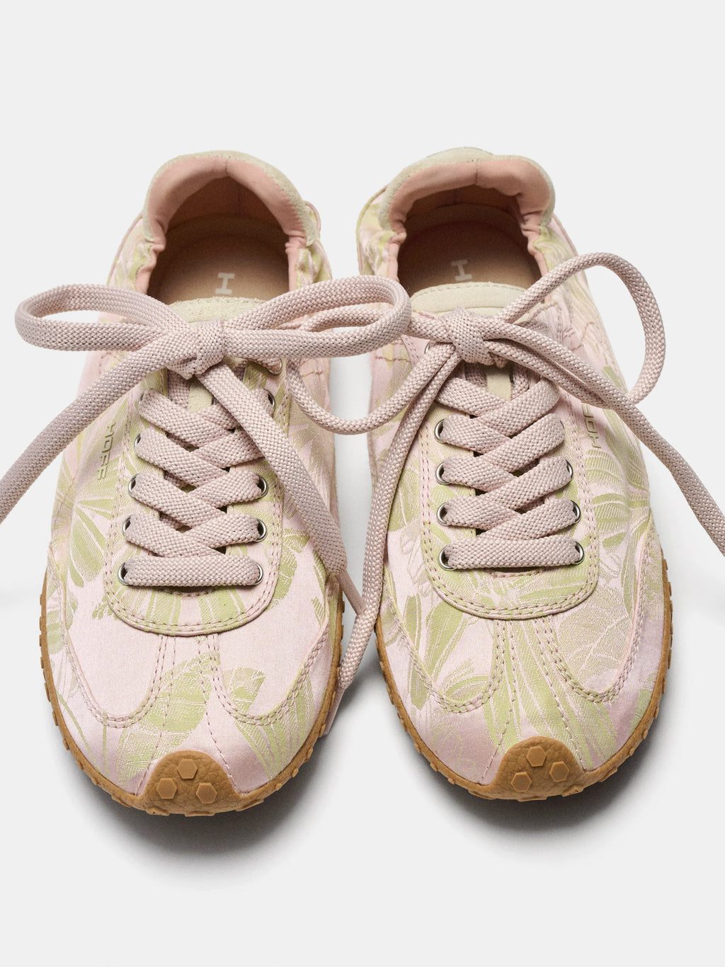 HOFF Bridge Jacquard ROSE: ピンク スニーカー レディース