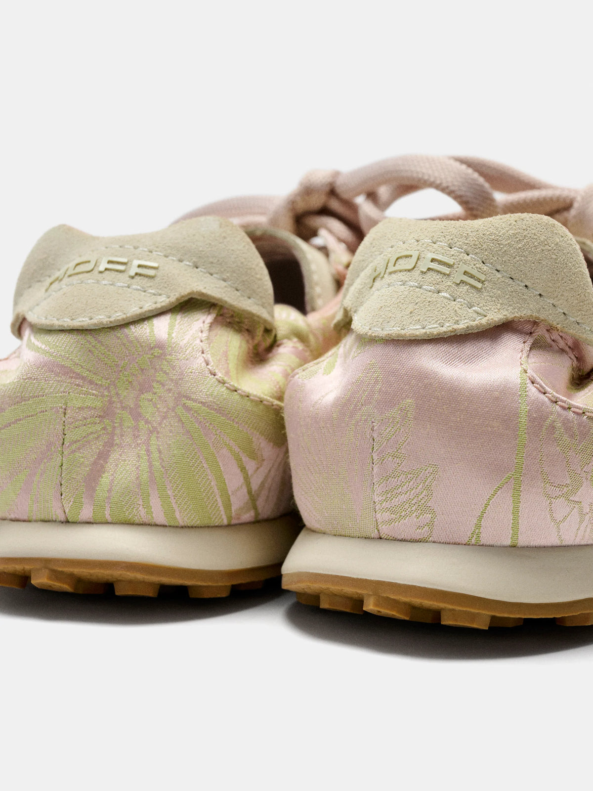 HOFF Bridge Jacquard ROSE: pink trainers for women