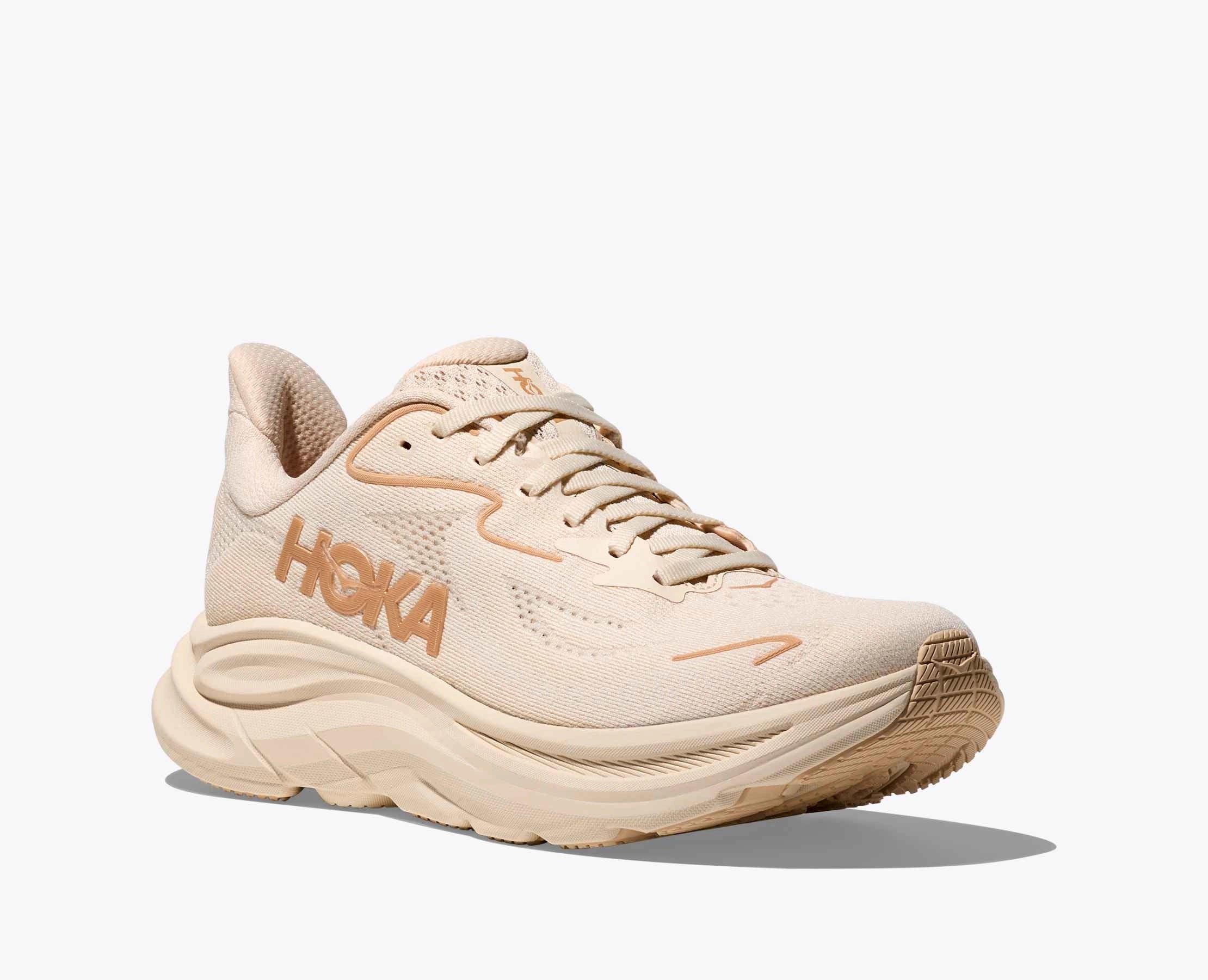 HOKA | SNEAKERS | MUJER | BONDI 9 W VANILLA | BEIGE