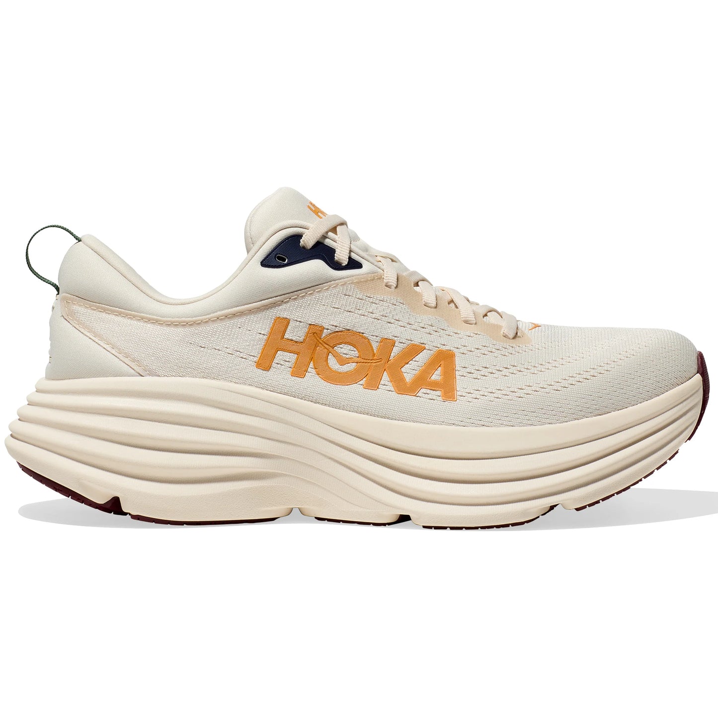 HOKA | MEN'S SNEAKERS | BONDI 8 OAT MILK/ALABAS | WHITE