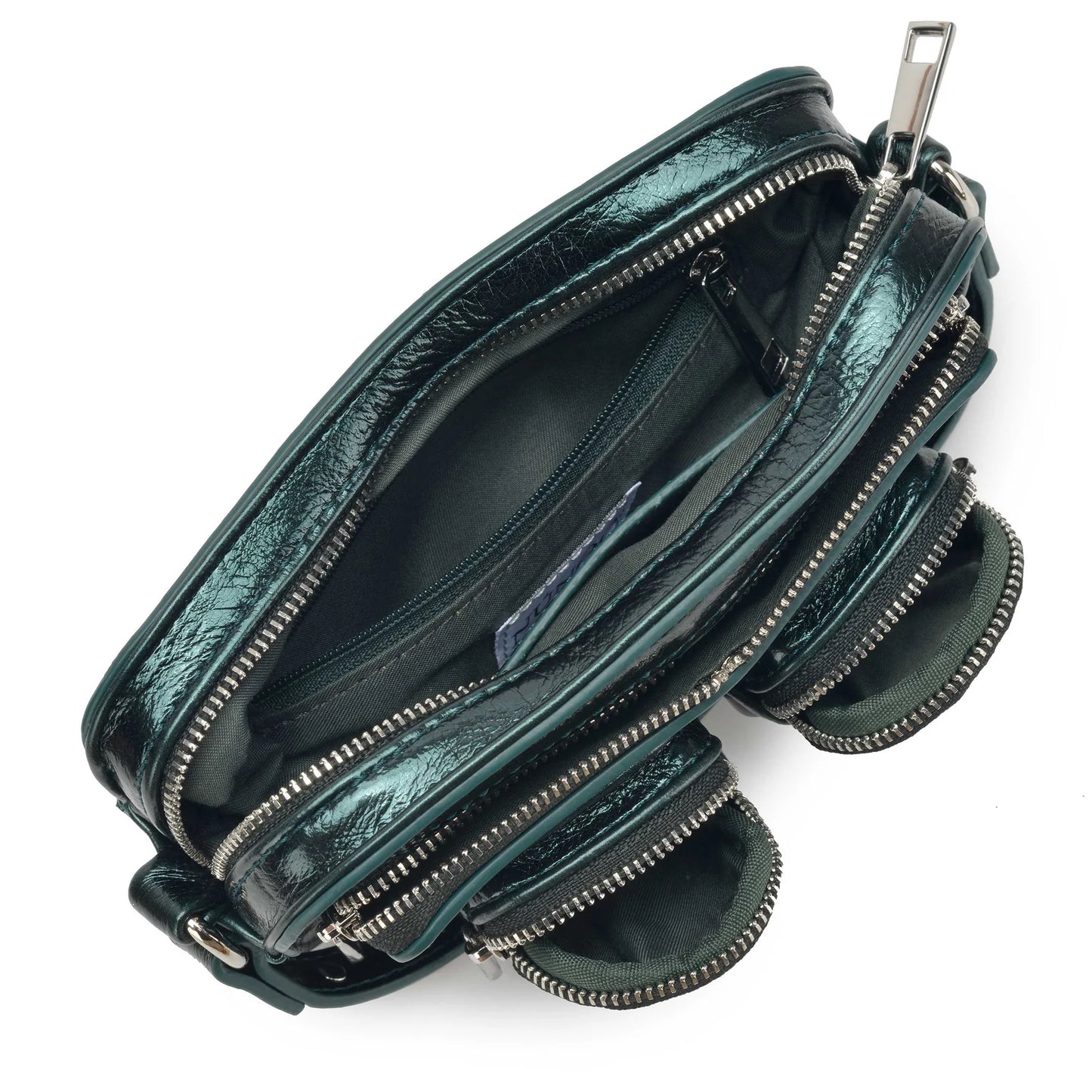 NUNOO | BOLSO MUJER | HELENA RECYCLED COOL DARK GREEN | VERDE