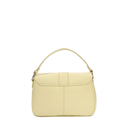 NUNOO | BOLSO | MUJER | HONEY BUCKLE NEW ZEALAND YELLOW W GOLD | AMARILLO