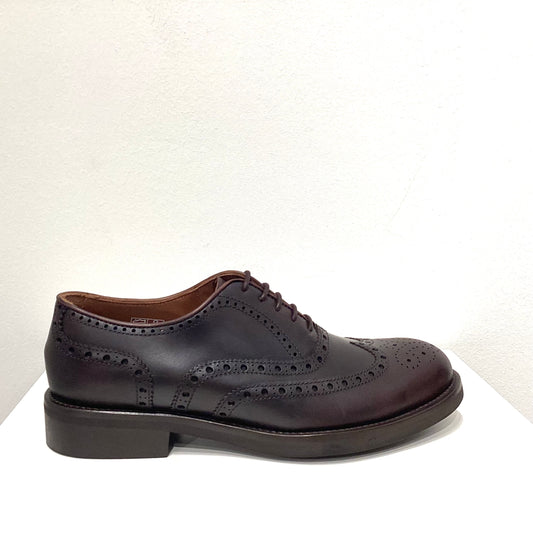 LOTTUSSE | SABATES OXFORD HOME | CHELSEA CHROMEX MOKA/NORFOLK BLACK/CBW | MARRÓ 
