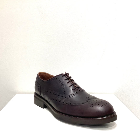 LOTTUSSE | SABATES OXFORD HOME | CHELSEA CHROMEX MOKA/NORFOLK BLACK/CBW | MARRÓ 