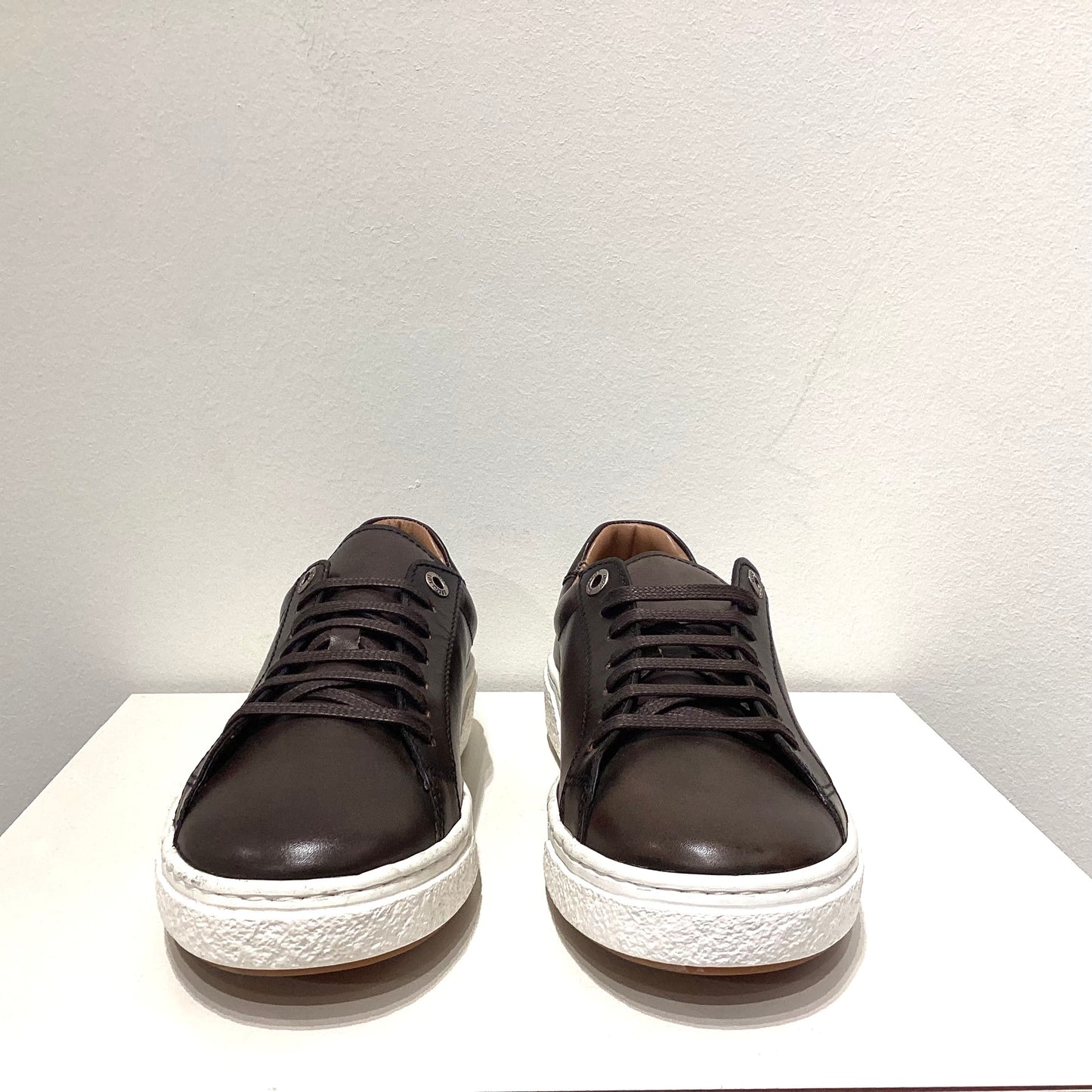 LOTTUSSE | MEN'S DRESS SNEAKERS | TORINO MOKA | BROWN