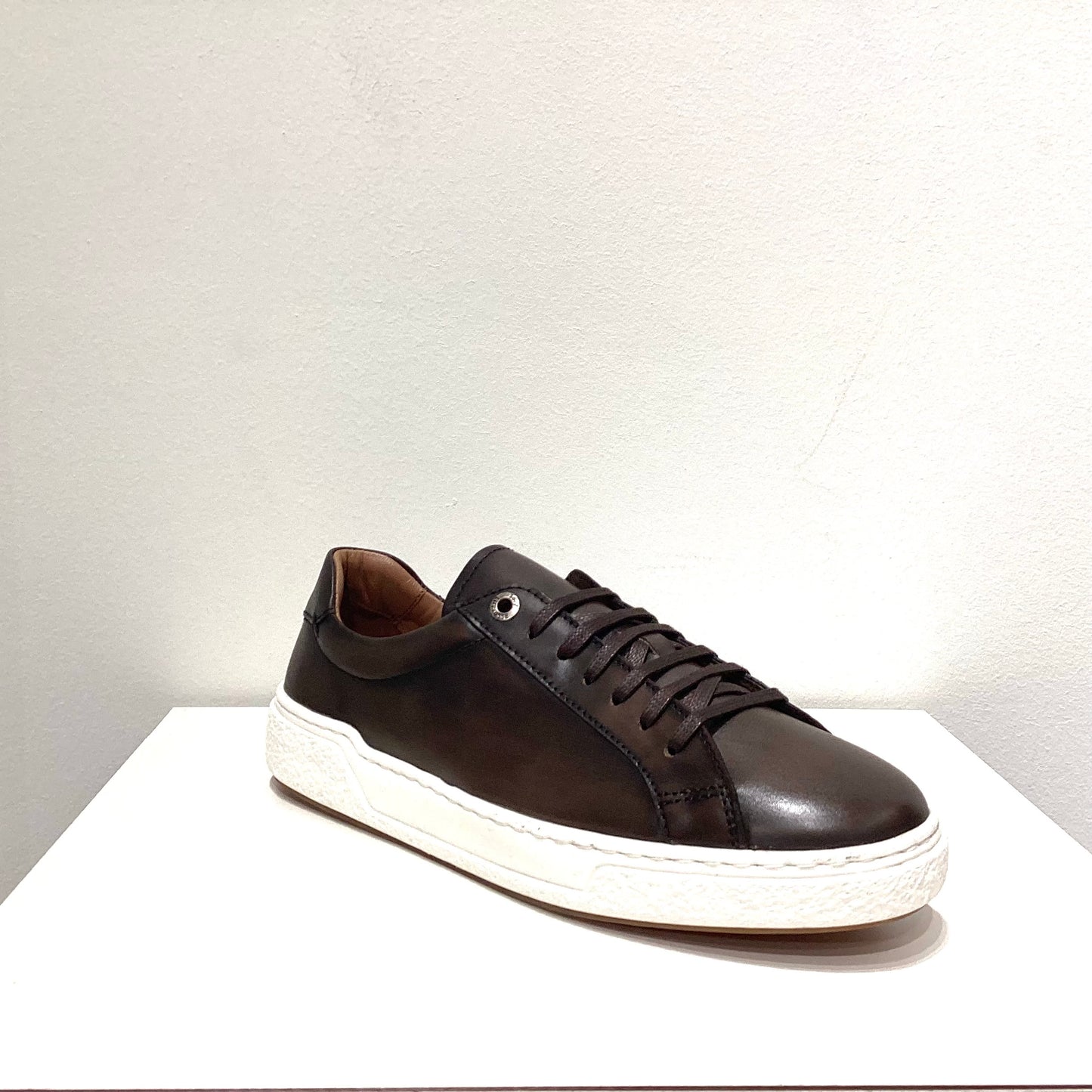 LOTTUSSE | MEN'S DRESS SNEAKERS | TORINO MOKA | BROWN