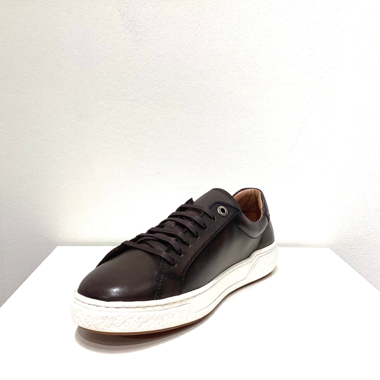 LOTTUSSE | MEN'S DRESS SNEAKERS | TORINO MOKA | BROWN