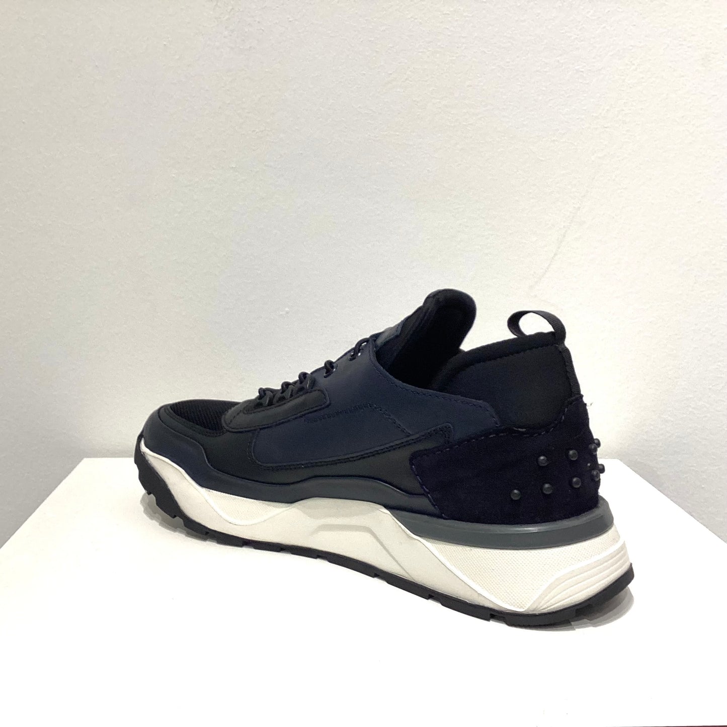 LOTTUSSE | MEN'S DRESS SNEAKERS | OSAKA NAVY BLUE | BLUE