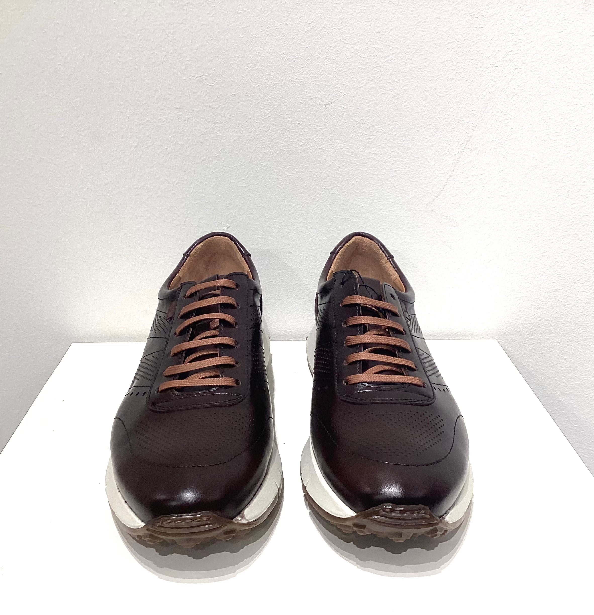 LUIS GONZALO 1966 | 男士正装运动鞋 | 7991H 尼日尔 | 棕色