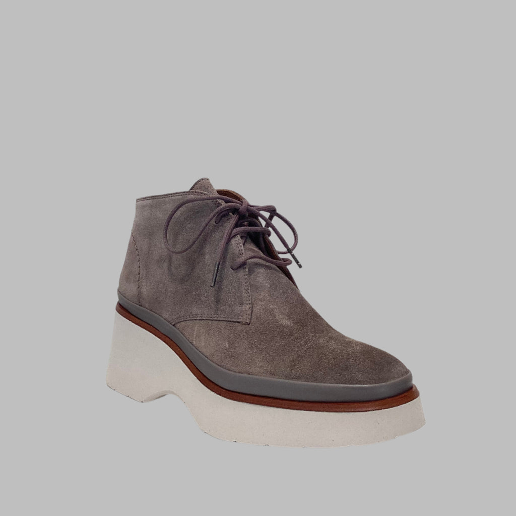 PONS QUINTANA | BOTINES | MUJER | RAQUEL TOPO VELOUR | GRIS