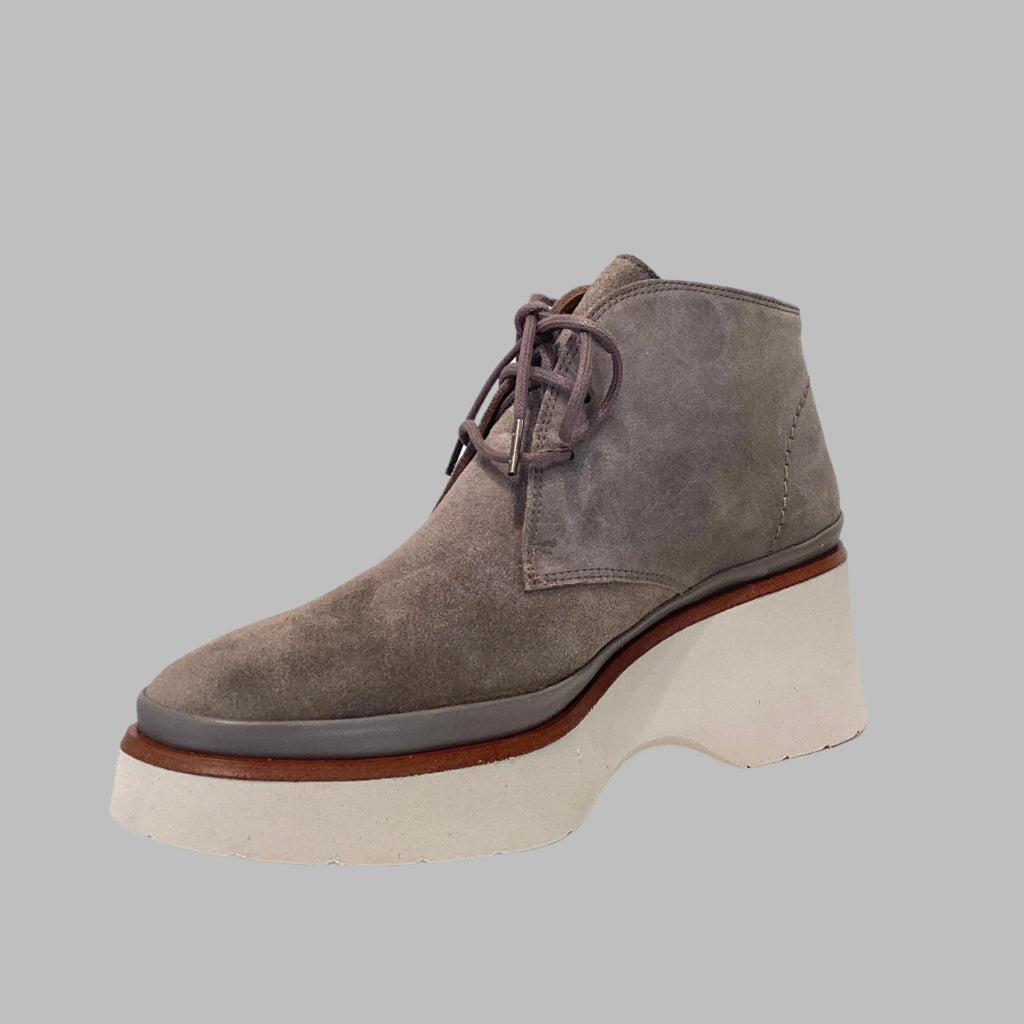 PONS QUINTANA | BOTINES | MUJER | RAQUEL TOPO VELOUR | GRIS