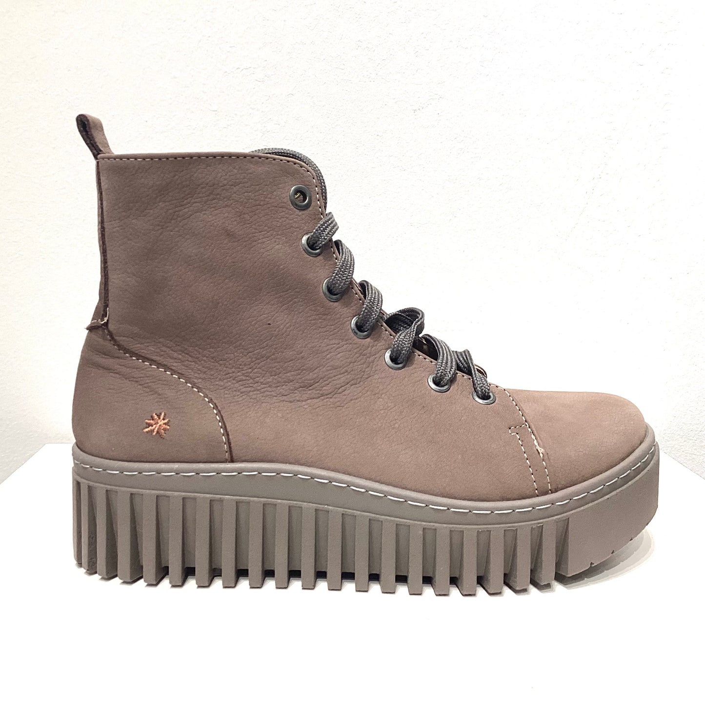 ART | BOTINS DONA | 1513 NOBUCK TAUPE/BRIGHTON | MARRÓ