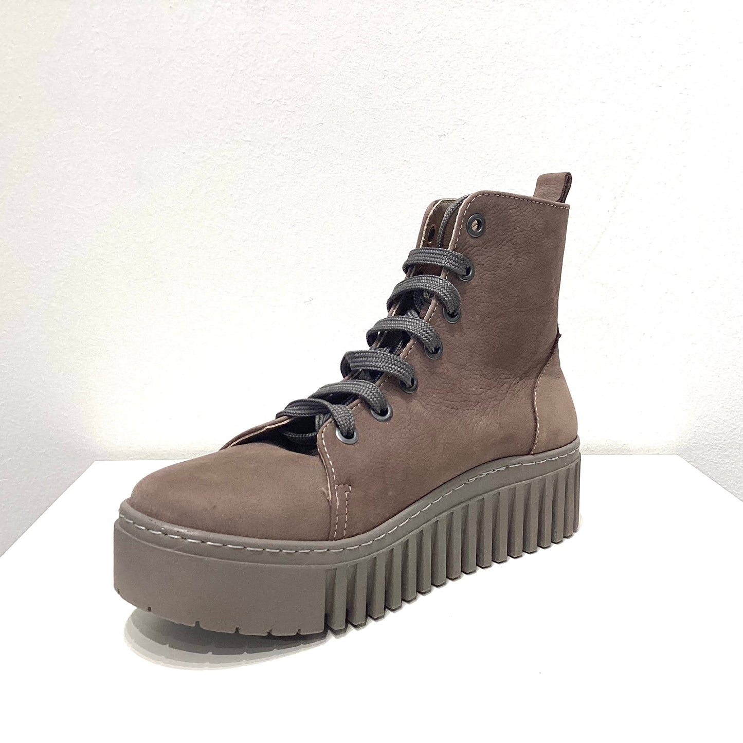 ART | BOTINS DONA | 1513 NOBUCK TAUPE/BRIGHTON | MARRÓ