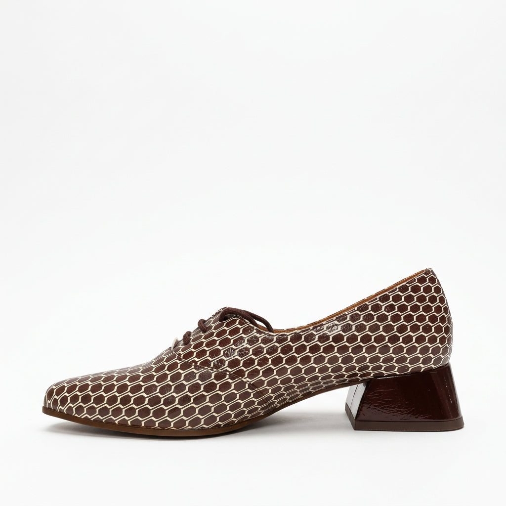 CHIE MIHARA Hekone BEAN Testa: brown shoes for women