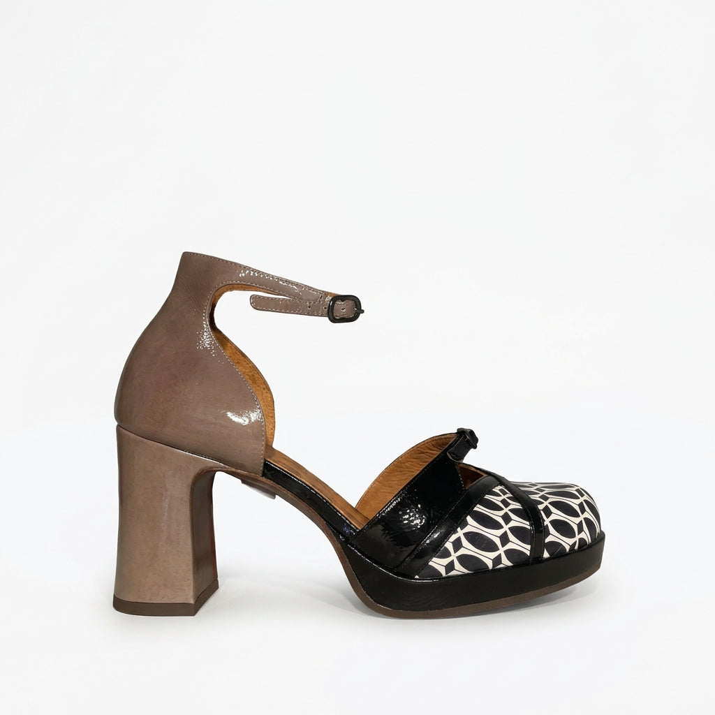 CHIE MIHARA Dendi Kalina Negro: zwart schoenen voor dames