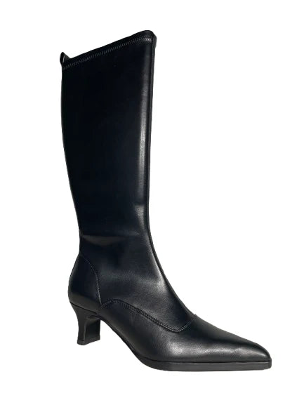 INES PALLISER | BOTAS | MUJER | NAPPA STRETCH NEGRO | NEGRO