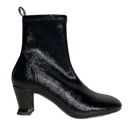INES PALLISER | ANKLE BOOTS | WOMEN'S | 552466 _ NAPLACK STRETCH | BLACK