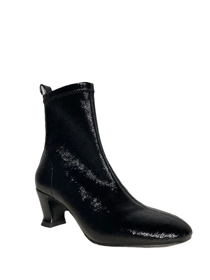 INES PALLISER | ANKLE BOOTS | WOMEN'S | 552466 _ NAPLACK STRETCH | BLACK