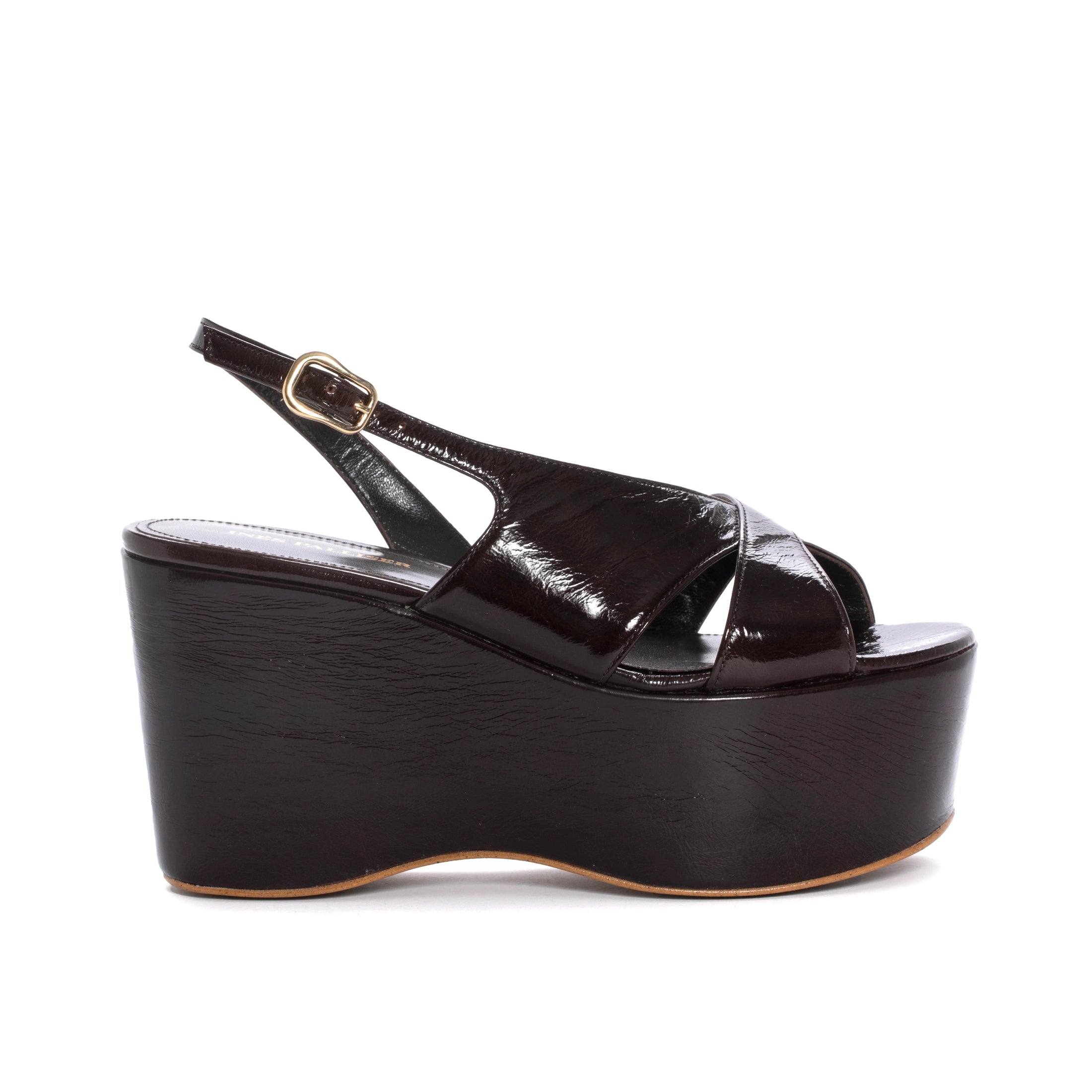 INES PALLISER IP2438.I0 Mogano: ブラウン サンダル レディース