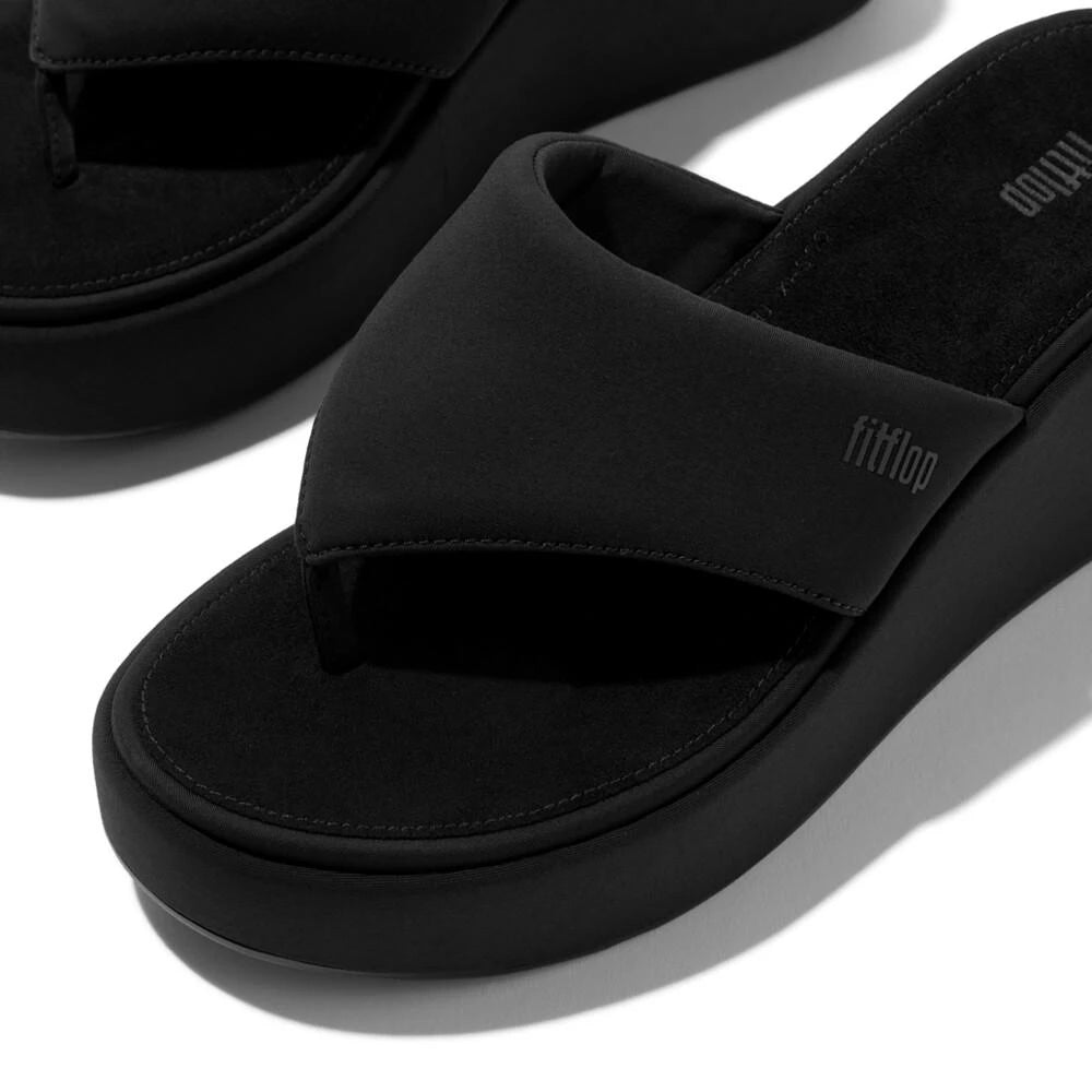 FITFLOP | SANDALIAS | MUJER | W PLATFFORMS WEDGE BLACK | NEGRO
