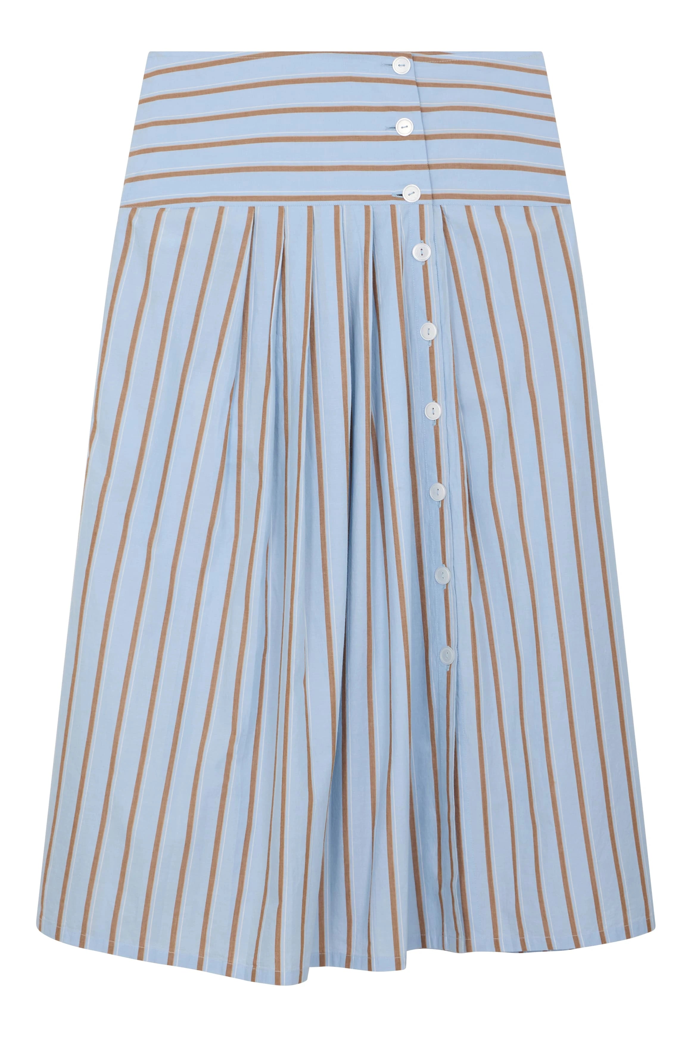 LEON & HARPER | FALDAS | MUJER | JOYAU TC129 STRP SKY | AZUL