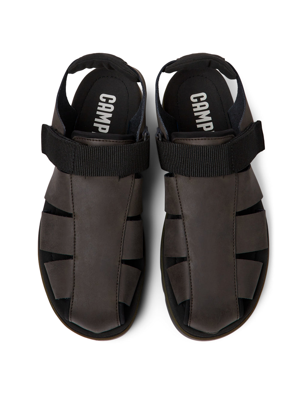 CAMPER | SANDALIAS | HOMBRE | LAMPER ZAMBIA ORUGAS.NEGRO-KIWI-NEGRO | NEGRO