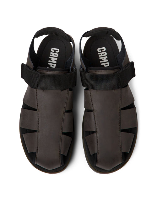 CAMPER Lamper Zambia Orugas.negro-kiwi-negro: 黑色 鞋履 男士
