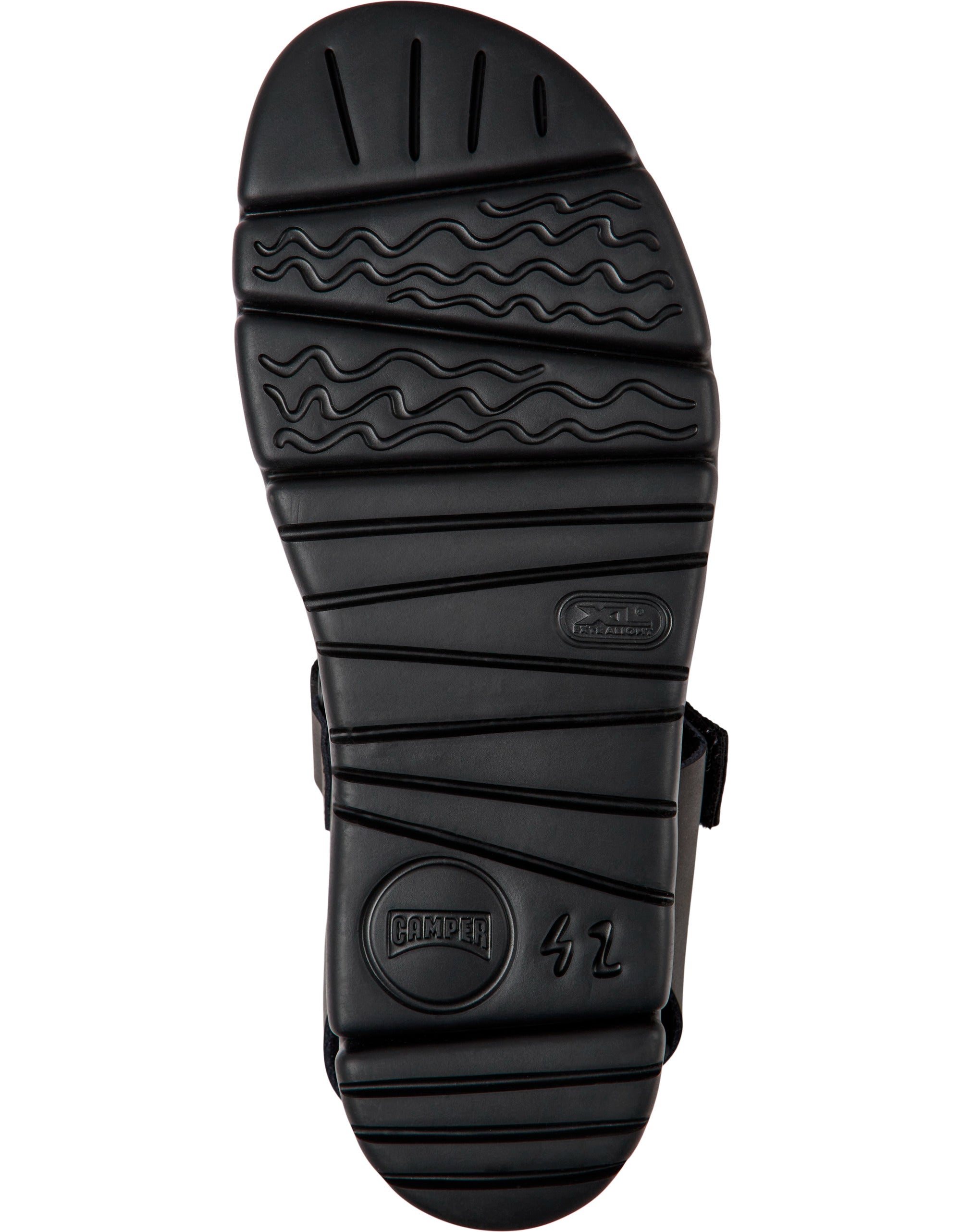 CAMPER | SANDALIAS | HOMBRE | LAMPER ZAMBIA ORUGAS.NEGRO-KIWI-NEGRO | NEGRO
