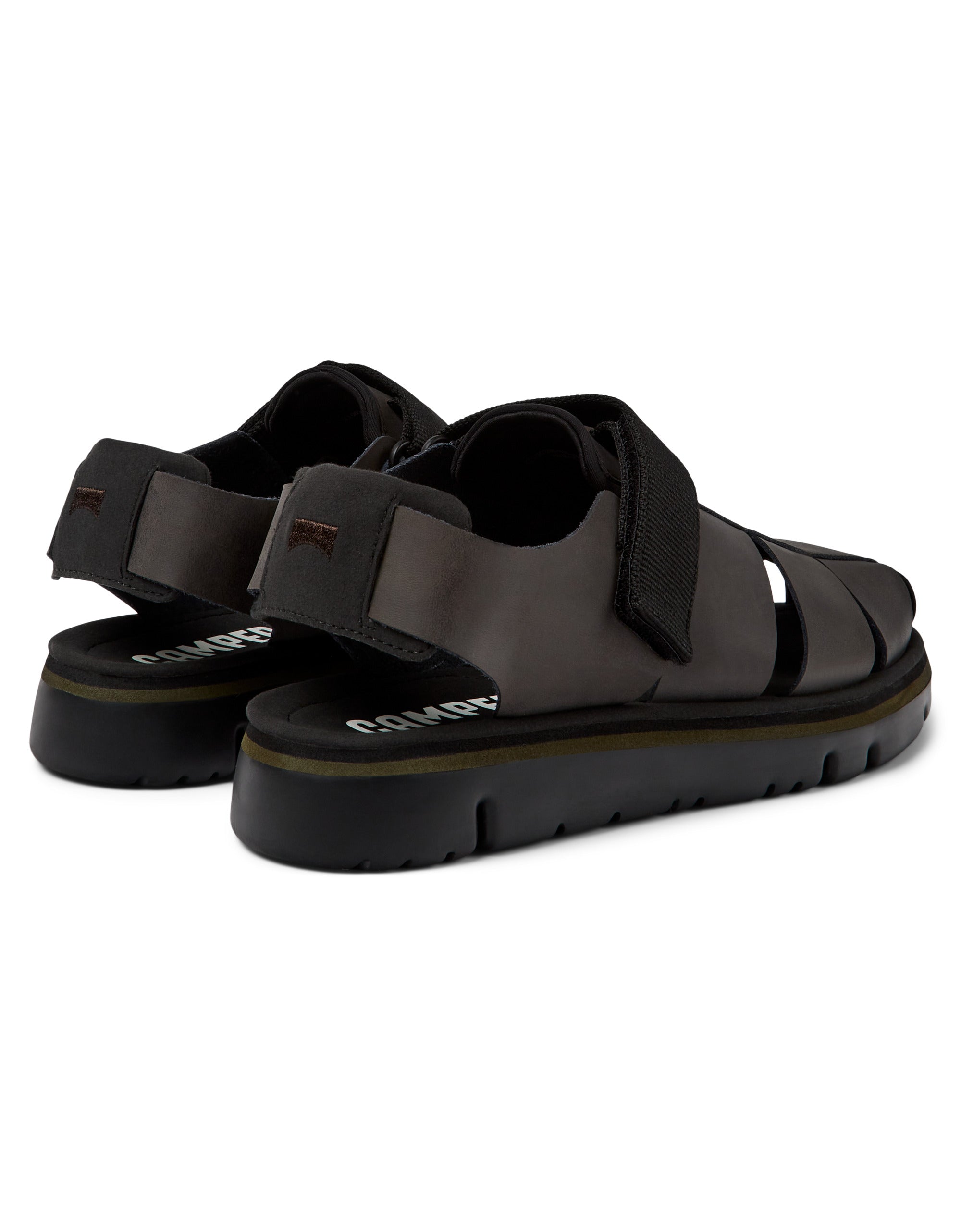 CAMPER | SANDALIAS | HOMBRE | LAMPER ZAMBIA ORUGAS.NEGRO-KIWI-NEGRO | NEGRO