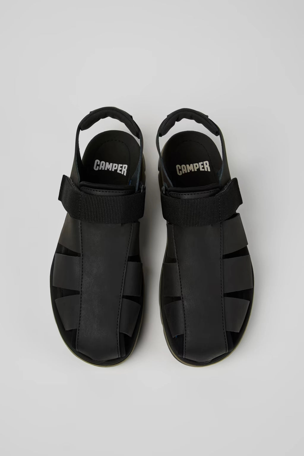 CAMPER Orugas: schwarz Sandalen für Herren