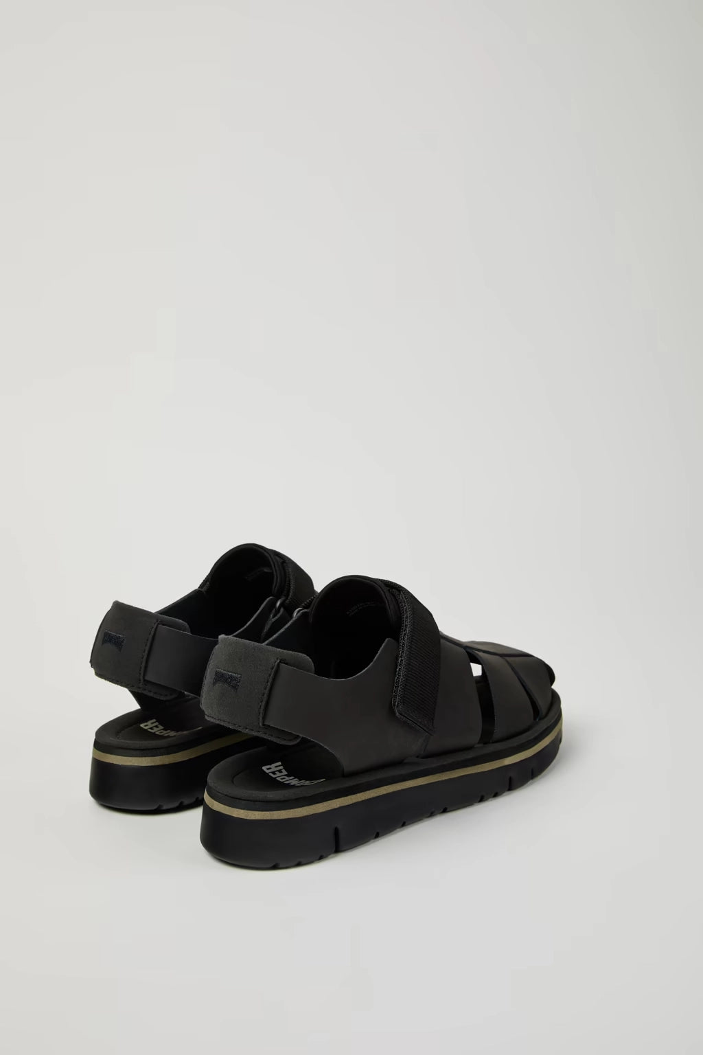 CAMPER Orugas: schwarz Sandalen für Herren