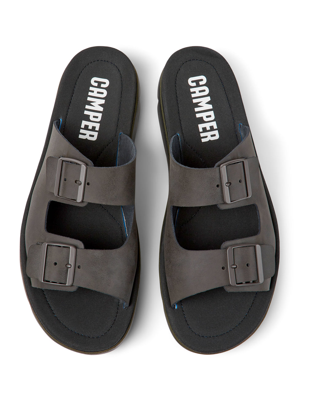CAMPER Orugas: marron sandales pour homme