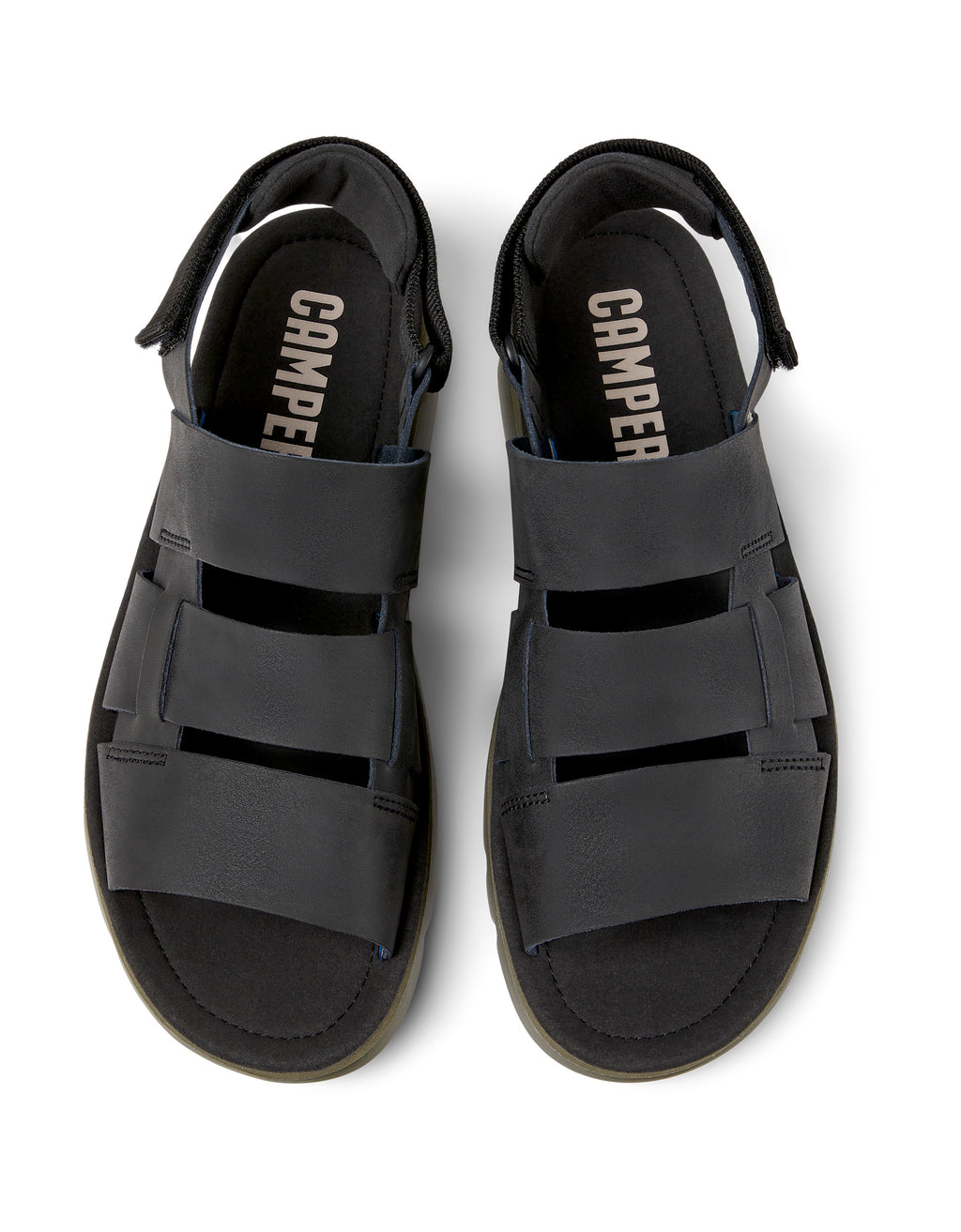 CAMPER | SANDALS | MEN | LAMPER BLACK ORUGASAND ROMERO | BLACK