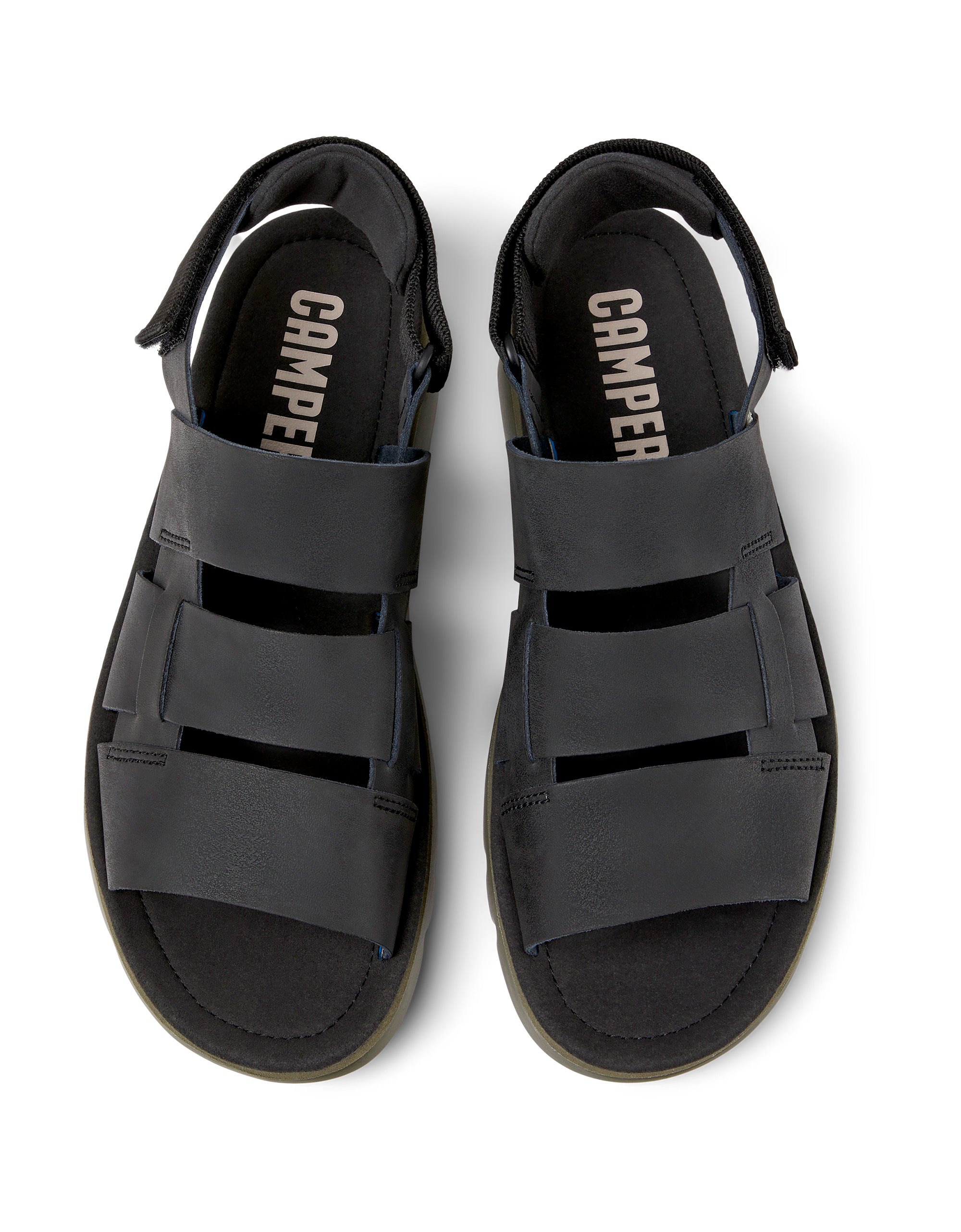 CAMPER | SANDALS | MEN | LAMPER BLACK ORUGASAND ROMERO | BLACK