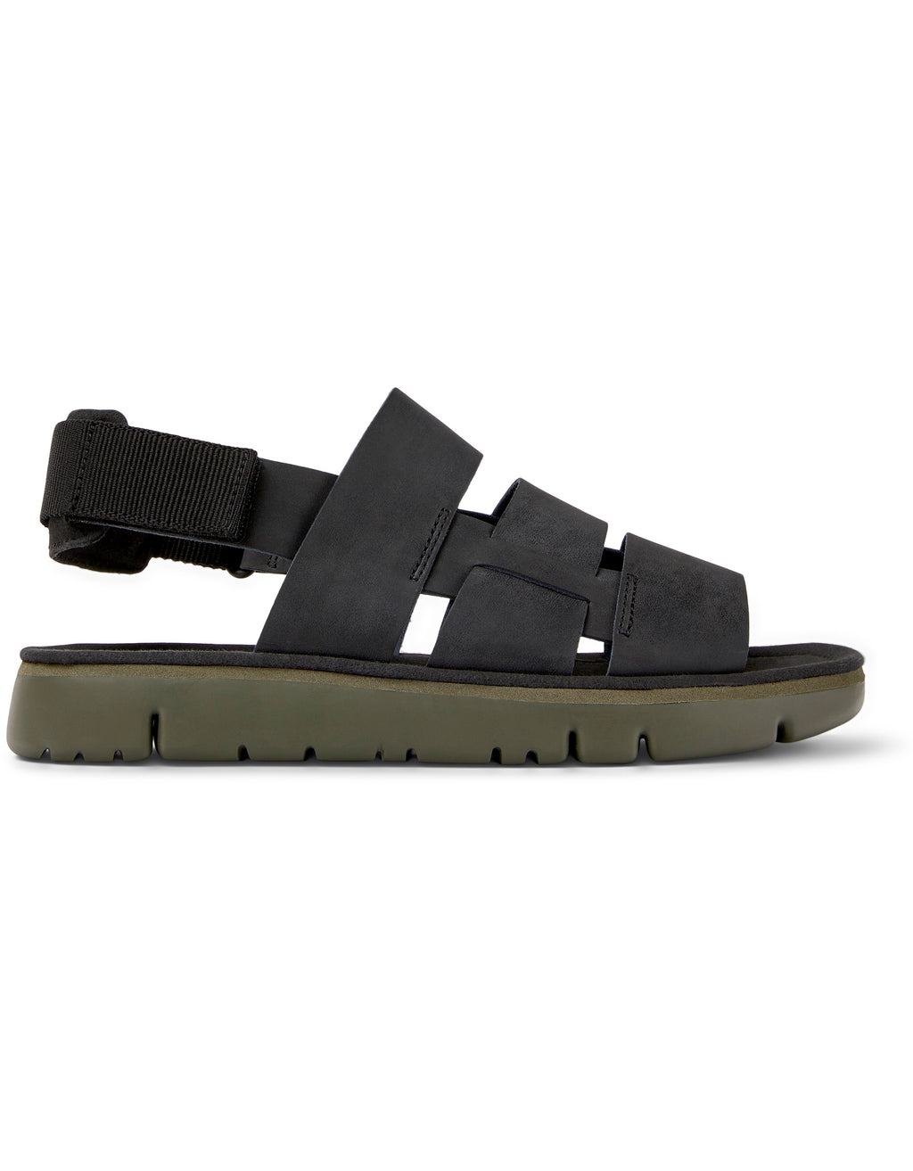 CAMPER | SANDALS | MEN | LAMPER BLACK ORUGASAND ROMERO | BLACK