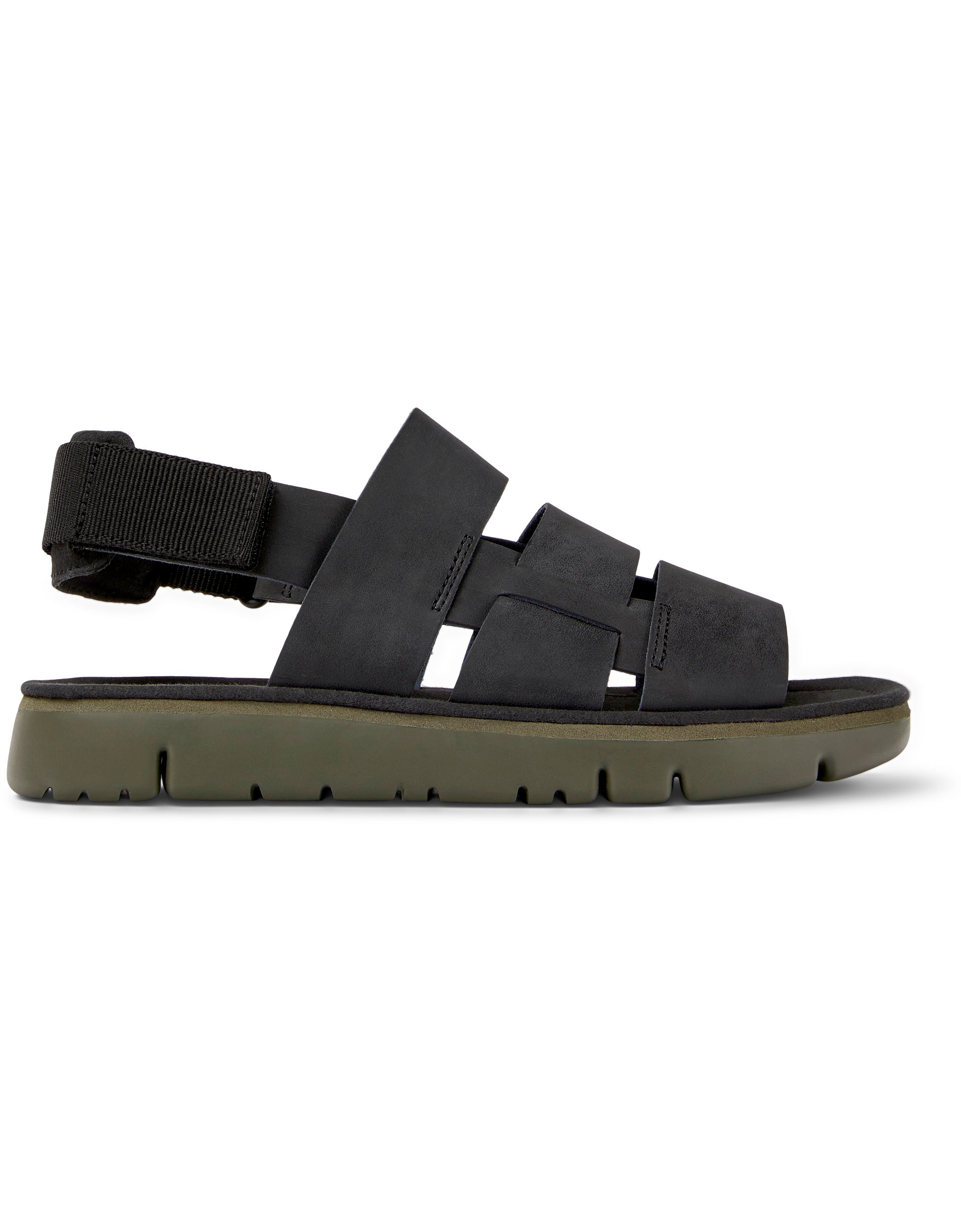CAMPER | SANDALS | MEN | LAMPER BLACK ORUGASAND ROMERO | BLACK