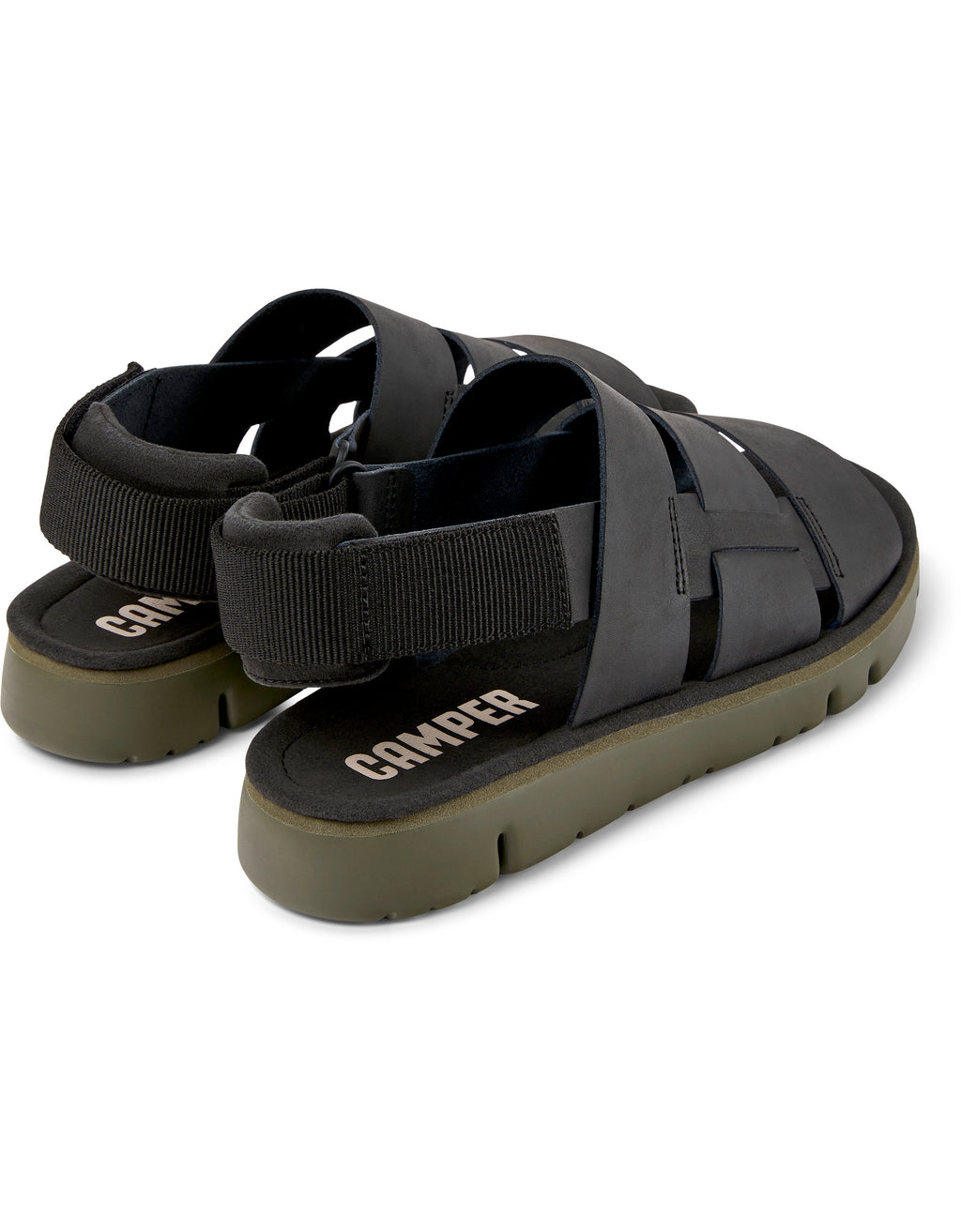 CAMPER | SANDALS | MEN | LAMPER BLACK ORUGASAND ROMERO | BLACK