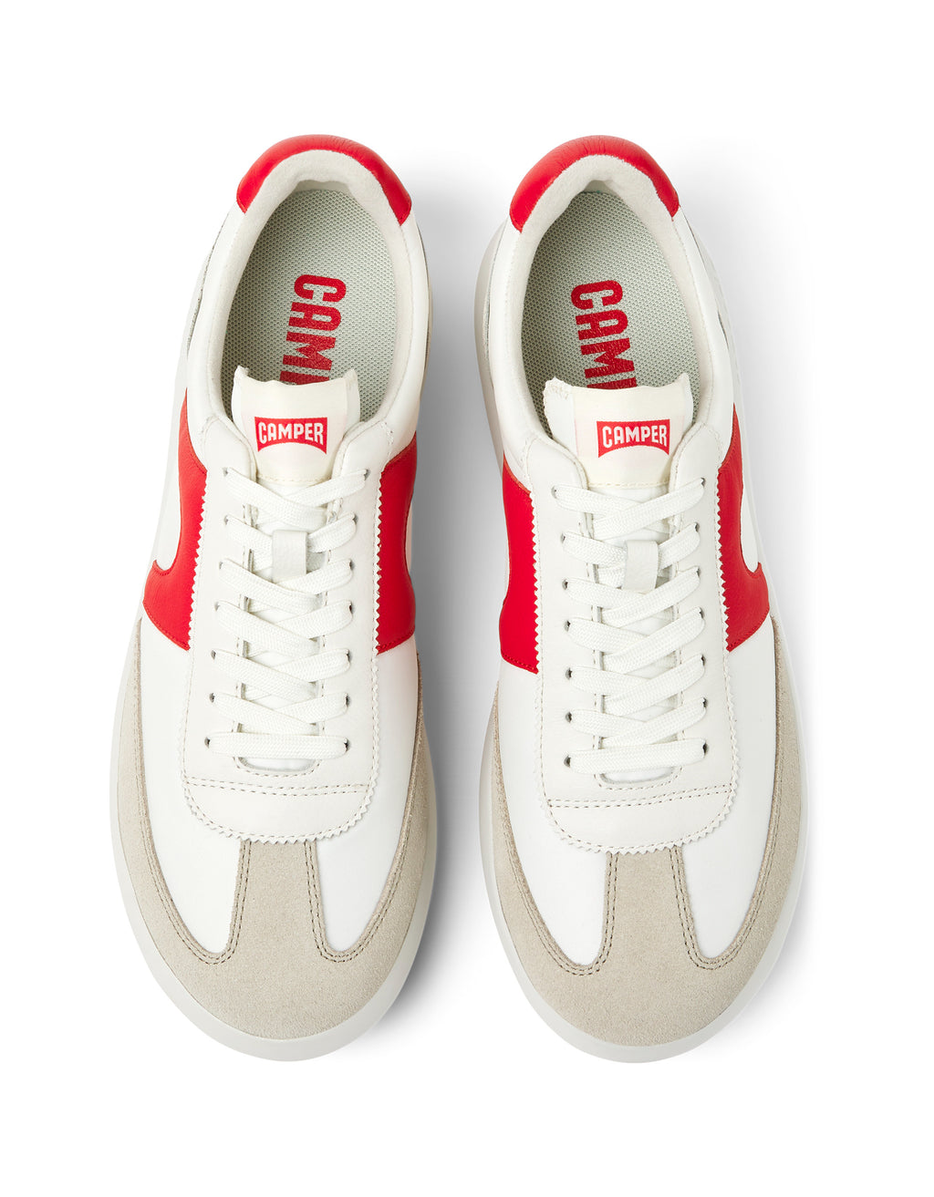 CAMPER Pelotas Xlite: blanc baskets pour homme