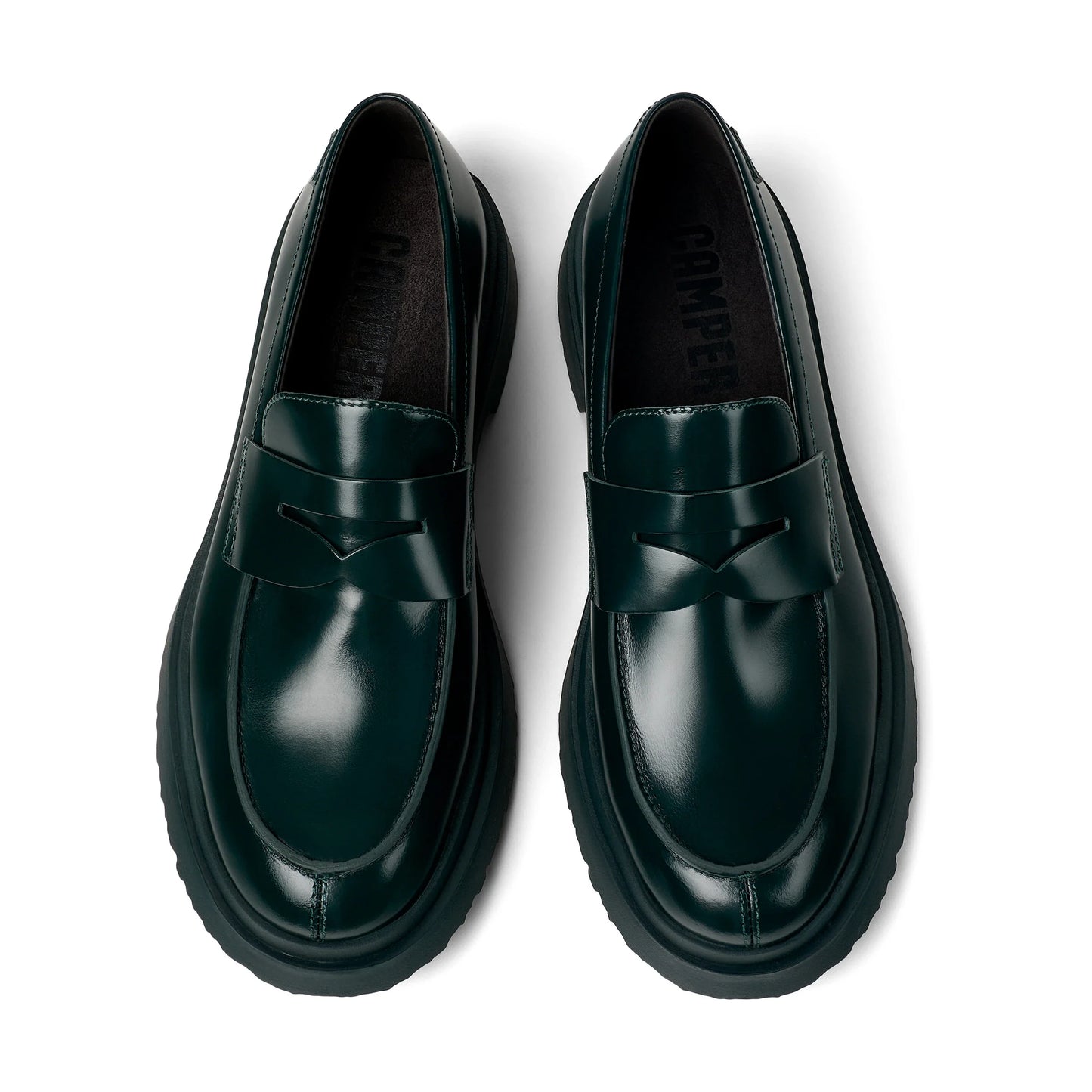 mocasines para hombre modelo walden dark green en color verde