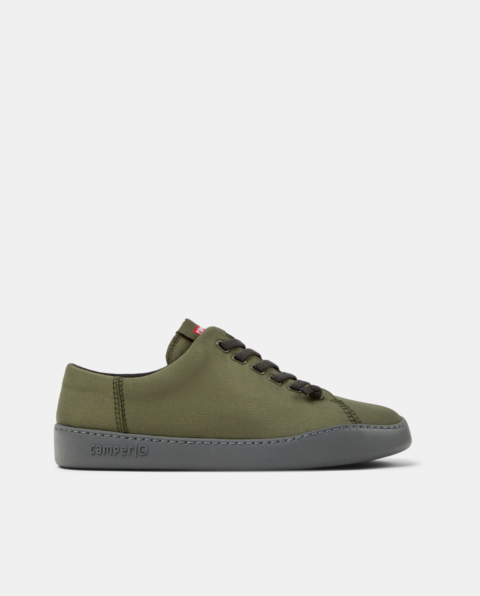 CAMPER Peu Touring, grön sneakers för herr hos Tascón